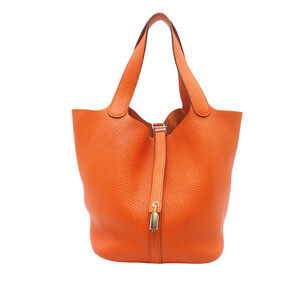 Pre-Loved Hermes Clemence Picotin Lock 22